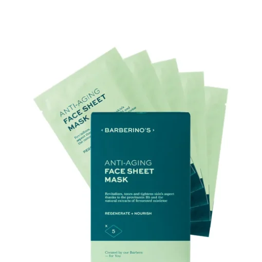 Barberino's - Anti-Aging Face Sheet Mask 5 maschere monouso x 28 ml