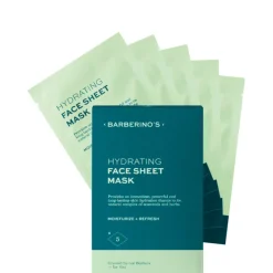 Barberino's - Hydrating Face Sheet Mask 5 maschere monouso x 28 ml
