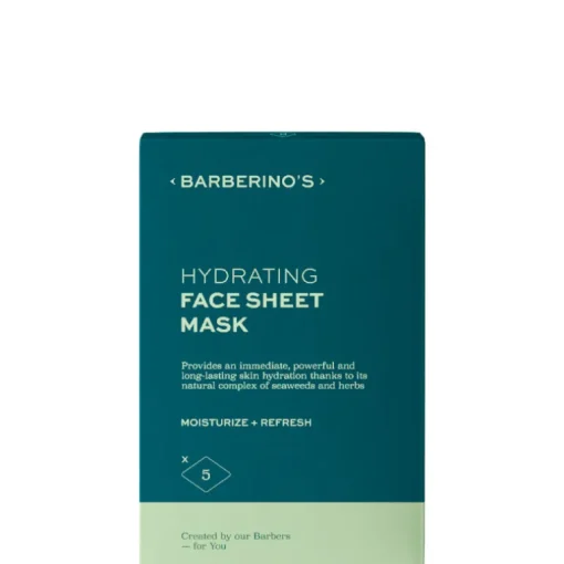 Barberino's - Hydrating Face Sheet Mask 5 maschere monouso x 28 ml