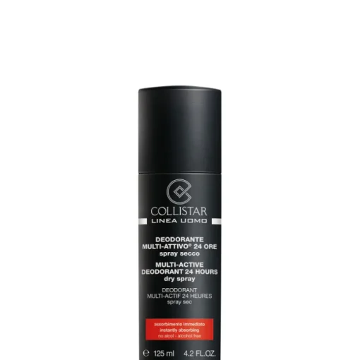 Deodorante Multi-Attivo 24 Ore Spray Secco - Uomo 125 ML