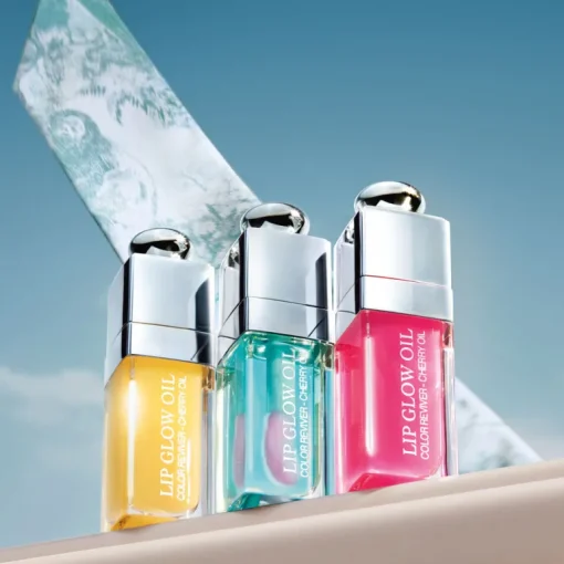 Dior Lip Glow Oil - Summer Pink Splash Look