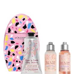 Fleurs de Cerisier Cherry Blossom - Creme Mains - Crema Mani Cofanetto