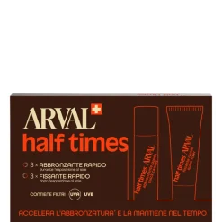 Half Times - SPF 6 3 x 10 ml Abbronzante Rapido + 3 x 10 ml Fissante R