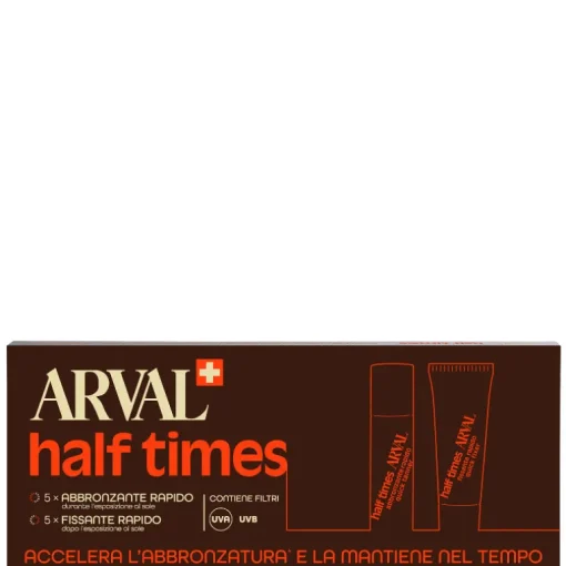 Half Times - SPF 6 5 x 10 ml Abbronzante Rapido + 5 x 10 ml Fissante R