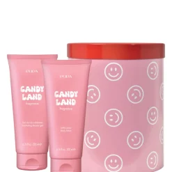 HAPPYBOX KIT 2 CANDY LAND 200 ML Gel Esfoliante Corpo + 200 ML Latte C