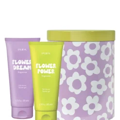 HAPPYBOX KIT 3 FLOWER DREAM/FLOWER POWER 200 ML X 2 Gel Doccia