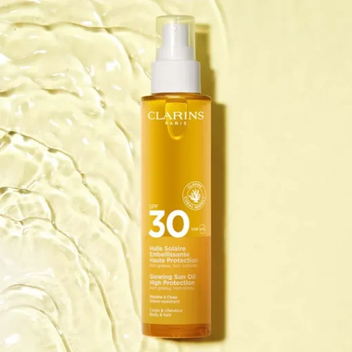 Huile Solaire Embellissante Haute Protection SPF 30