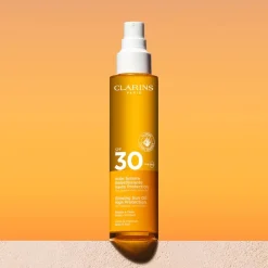 Huile Solaire Embellissante Haute Protection SPF 30