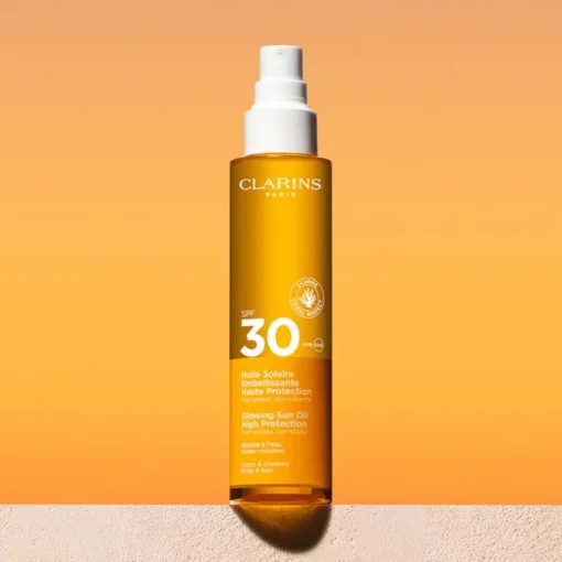 Huile Solaire Embellissante Haute Protection SPF 30