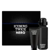 Iceberg Twice Nero For Him Confezione 125 ML Eau de Toilette + 100 ML
