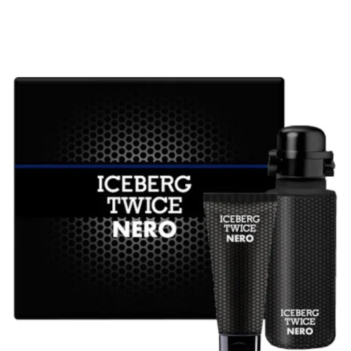 Iceberg Twice Nero For Him Confezione 125 ML Eau de Toilette + 100 ML
