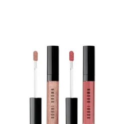 Kit Crushed Oil-Infused Gloss Duo Gloss Labbra BARE SPARKLE + Gloss La
