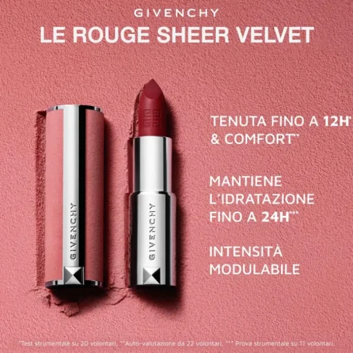 Le Rouge Sheer Velvet
