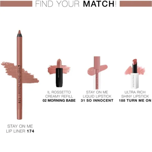 Makeupstudio - Stay On Me Matita Labbra durata 16h