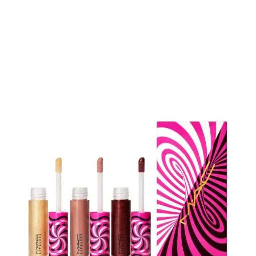 mini MAC Tiny Tricks Mini Lipglass Trio 3 x Mini Gloss