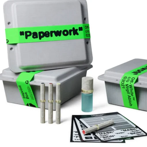 Off-White Imprint Box Paperwork 2gr x 4 matite + 30ml primer