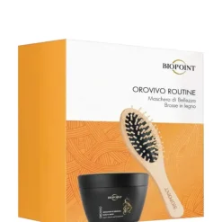 Orovivo Maschera di Bellezza + Brosse in Legno 200 ML Maschera Capelli