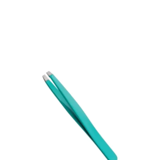 Pinzetta Inox Punta Retta Verde Tiffany N1081