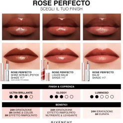 Rose Perfecto Shine Serum Lipstick