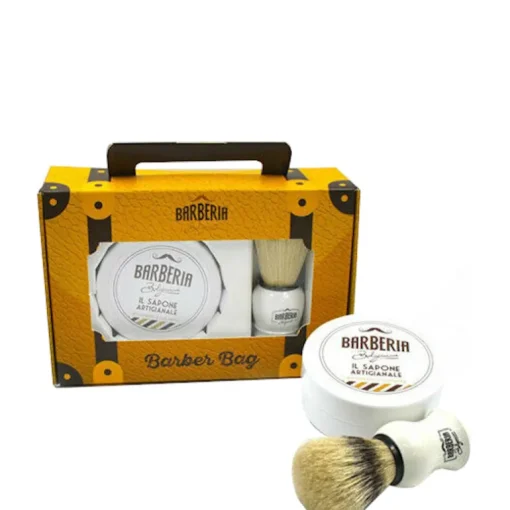 Sapone Artigianale + Pennello da Barba 100 ML Sapone da Barba + Pennel