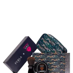 Sapone da Barba Carboni Attivi + Pennello da Barba Kit Furla X Hipster