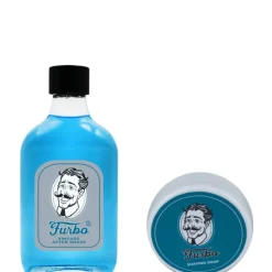 Sapone da rasatura + Lozione Dopobarba Vintage Blu Confezione 100 ML S