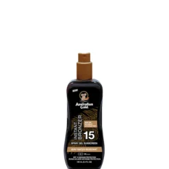 Spray Gels Sunscreen SPF 15 con effetto Bronze