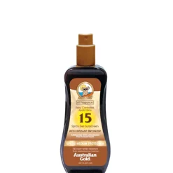 Spray Gels Sunscreen SPF 15 con effetto Bronze 237 ML
