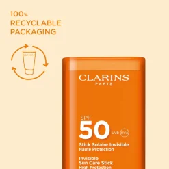 Stick Solaire Jeunesse Invisible Haute Protection SPF 50