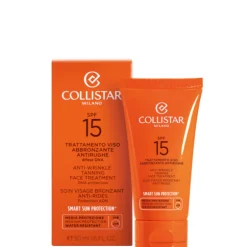 Trattamento Viso Abbronzante Antirughe SPF 15 50 ML