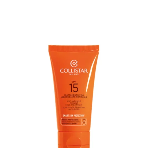 Trattamento Viso Abbronzante Antirughe SPF 15 50 ML