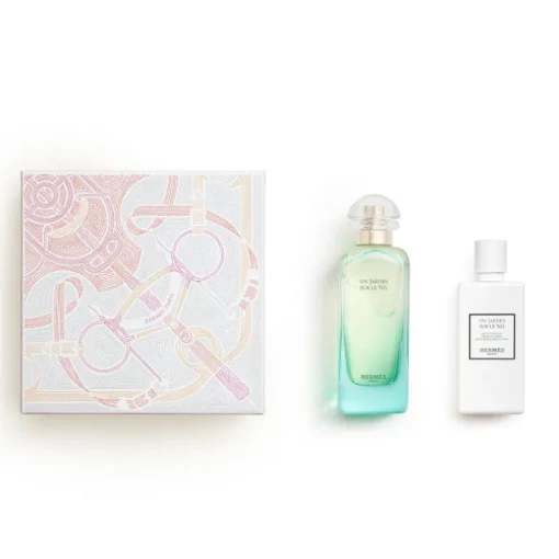 Un Jardin sur le Nil Cofanetto 100 ML Eau de Toilette + 80 ML Body Lot